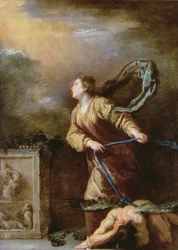 St. Margaret of Cortona Vanquishing the Devil